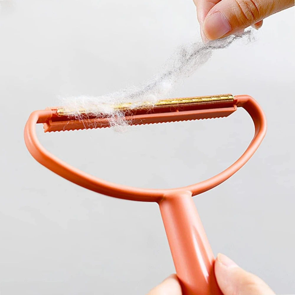 1-4Pcs Manual Clothing Lint Remover Clothes Hair Scraper Coats Hats Lint Trimmer Portable Coat Manual Hair Ball Cleaning Tool