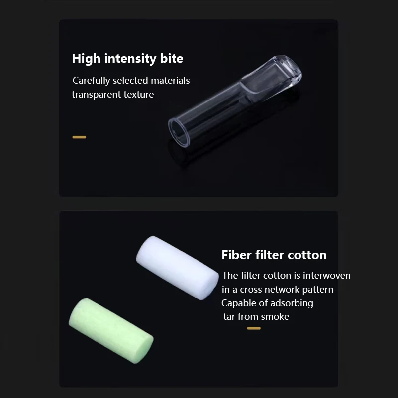 50 قطعة/علبة كرات سحق مزدوجة مع 1 فلتر عام ليتشي كولا يدوم نكهة 15 دقيقة في شريط المكتب حافظة مانعة للتسرب للمدخن الكبار