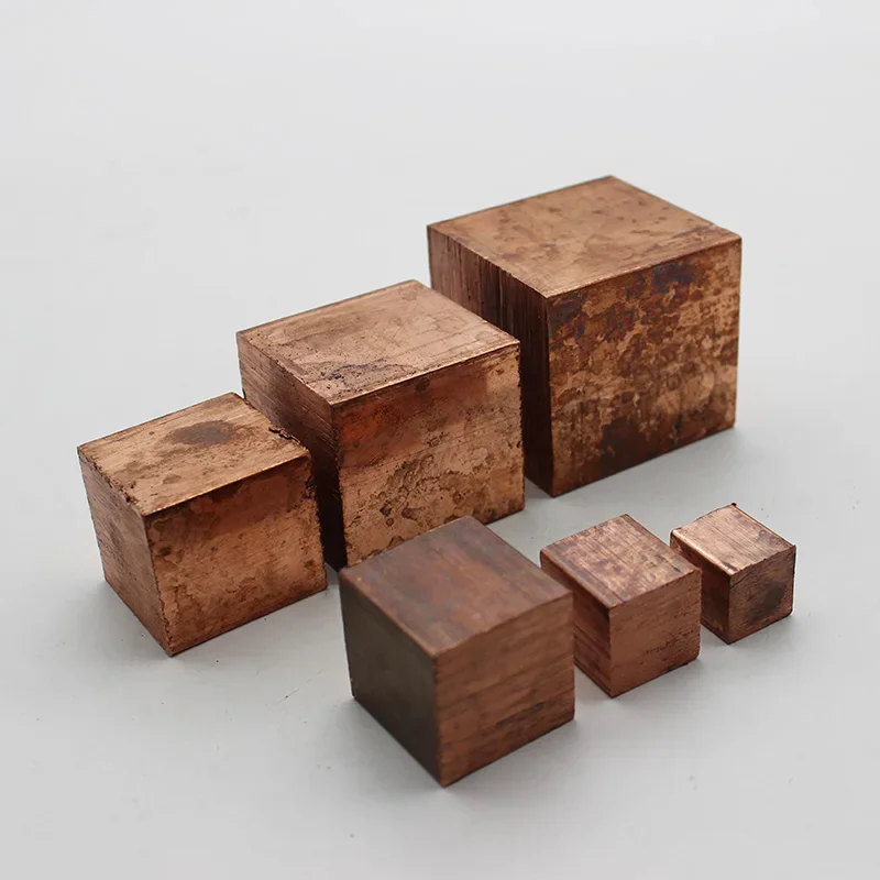 Copper Cube 10mm 20mm 25mm 30mm 40mm 50mm 60mm