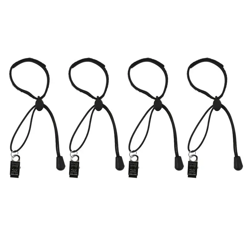 Clipe Ajustável Invisível para Calças 2/4pcs, Previne Arrastamento, Clipe Multiuso para Fixação de Fundo Fotográfico