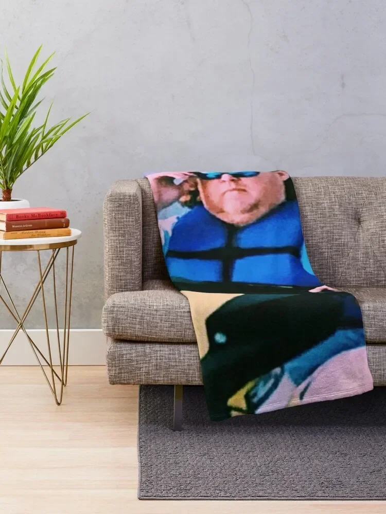 James Garretson Riding a Jet Ski Throw Blanket Thins Extra Large Throw Bed blankets ands Blankets