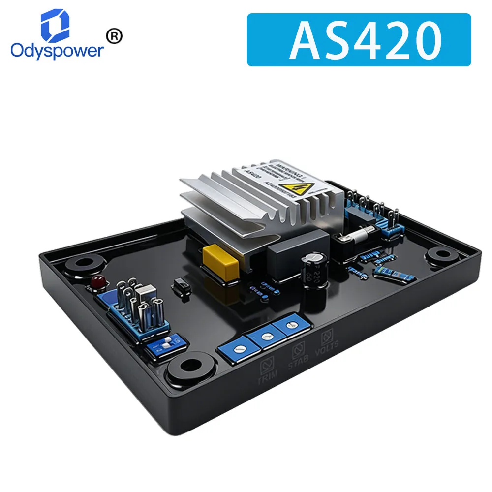 New Arrival  AS420 AVR Generator Voltage Regulator Alternator Automatic Regulation Stabilizer Circuit Board Genset Parts