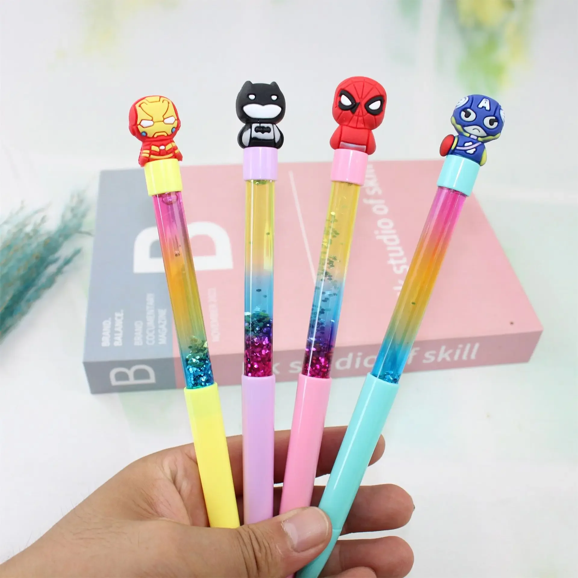 Disney Anime Figure Stitch Gel Pen Creative Kawaii Student Incentive Supplies Writing Tools School Supplies Christmas Gift