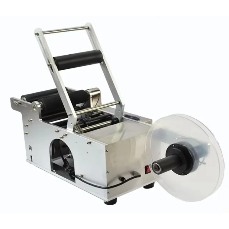 MT-50 small semi-automatic labeling machine electric wooden carton packaging