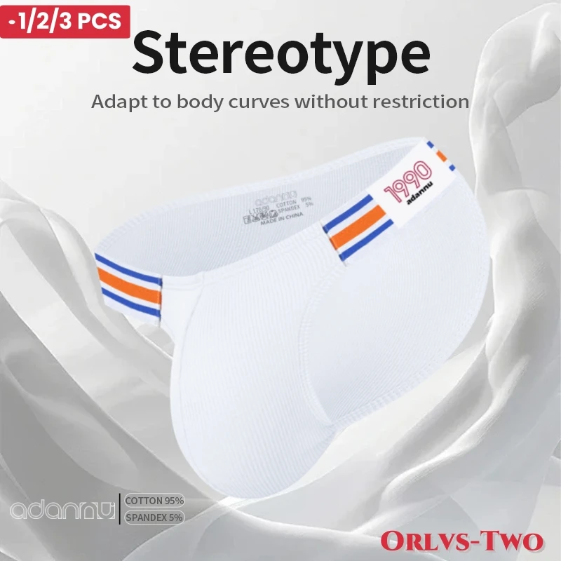 Mens Brief Underwears Breathable Gay Brief  Long Boxer Underpants Cotton For Men Homme Spandex Sexy Hombre Underpants Brief