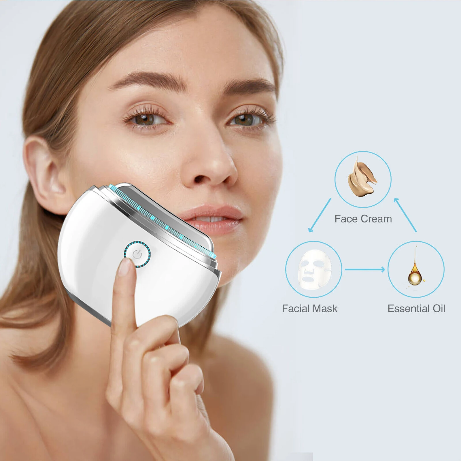 Mini Massaggiatore Elettrico G - Microcurrent Face Massager Gua Sha recensione e prezzo