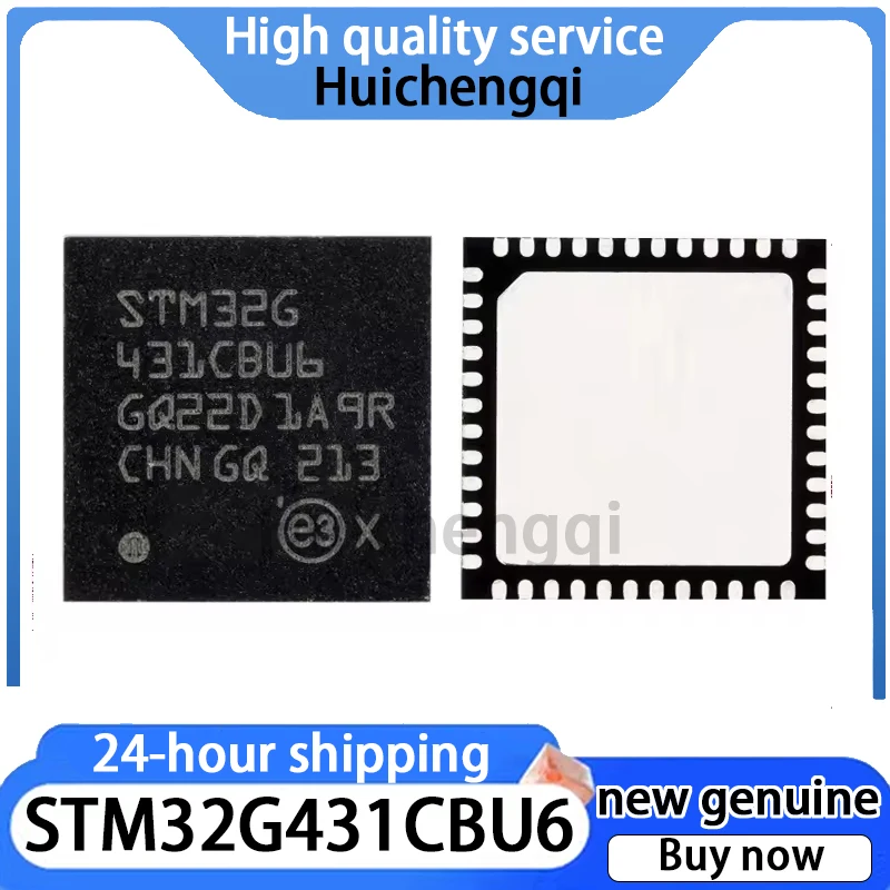 2PCS Original Genuine STM32G431CBU6 UFQFPN-48 ARM Cortex-M4 32-bit Microcontroller MCU