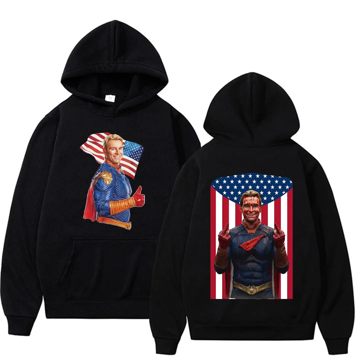 TV Show The Boys Funny Homelander Prisoner Hoodies Men Women Harajuku High Street Sweatshirt Casual Fleece Long Sleeve Pullovers