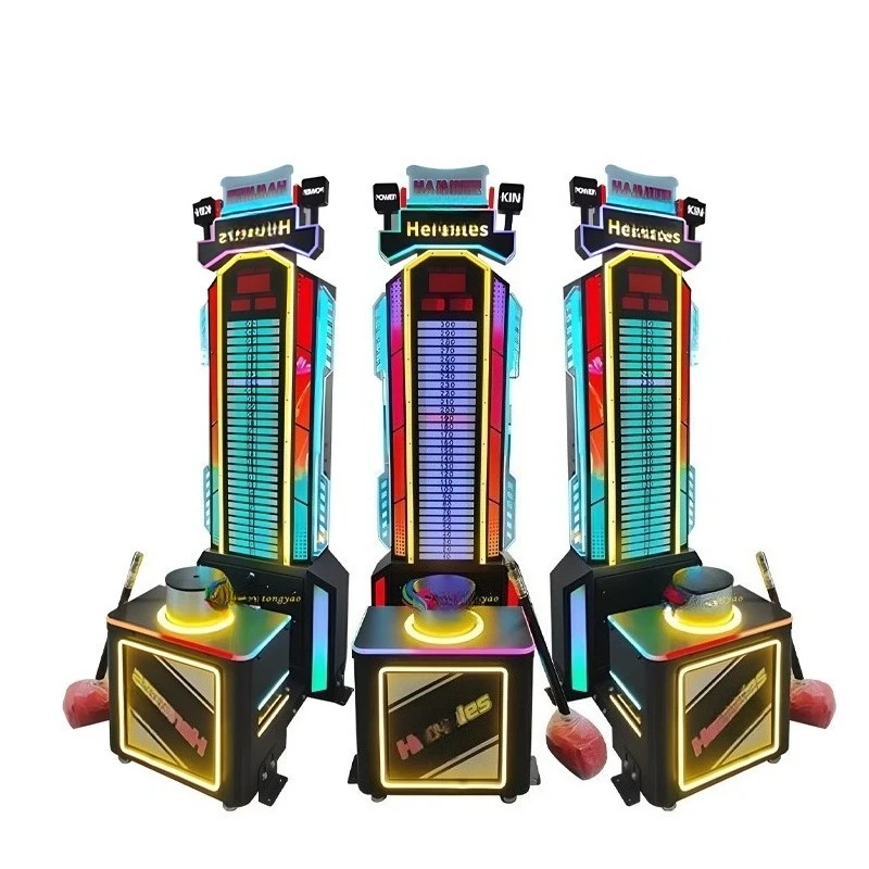 

Street Entertainment Power Test Game Machine Metal Boxing Punch Game