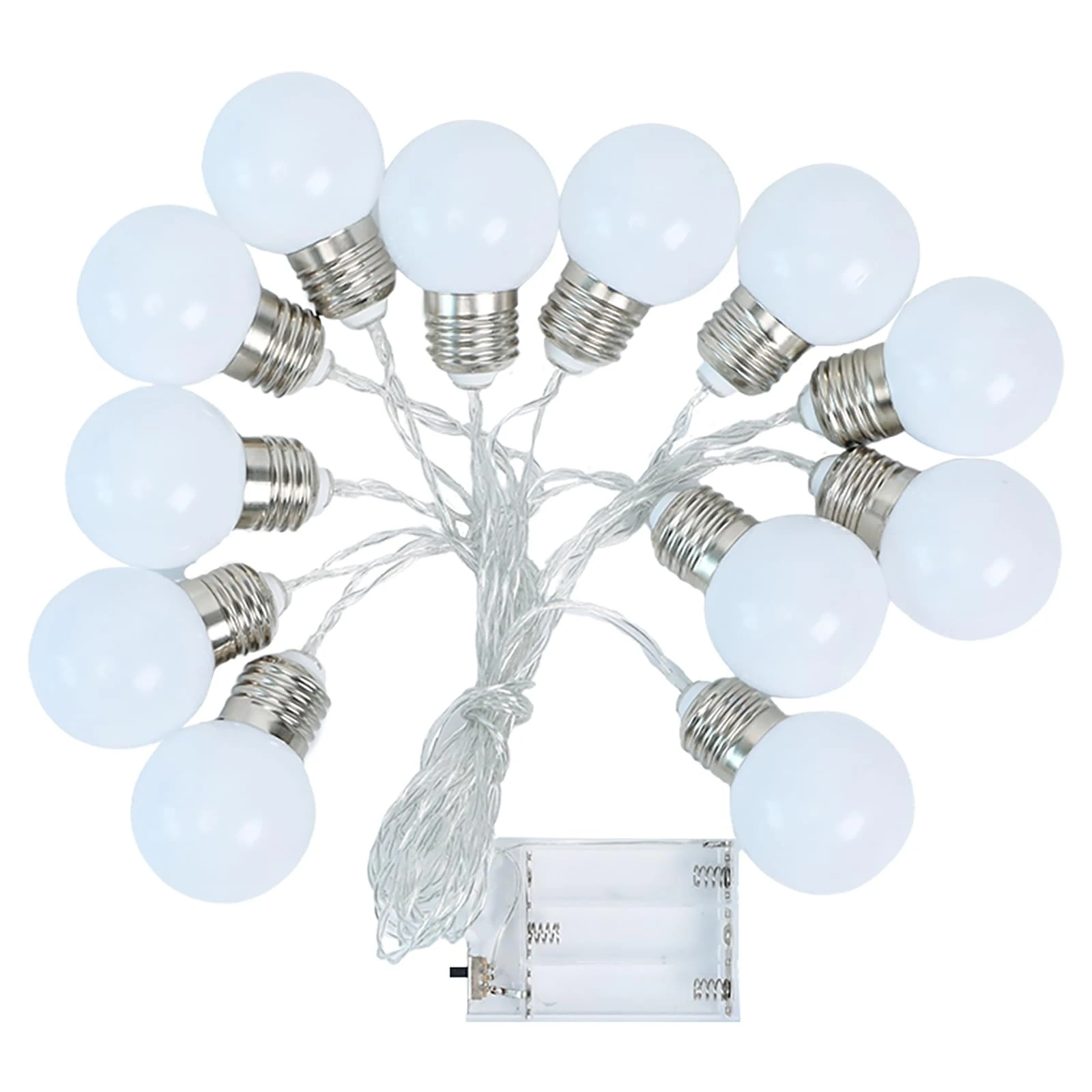 Warm White Battery Operated Small Ball Fairy String Lights for Garden Christmas Bedroom Wedding Camping Tent Home Decor