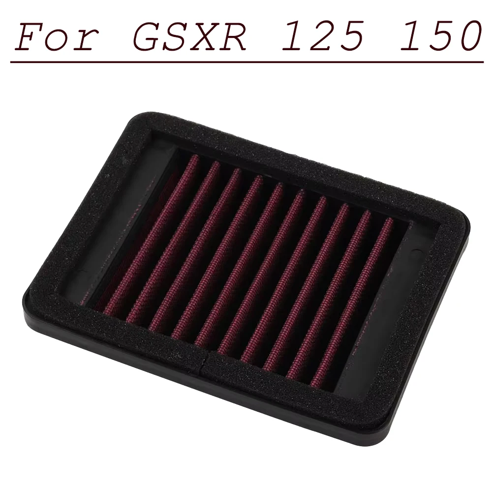 

For Suzuki GSXR125 GSX R125 R150 GSXR150 GSXR 150 125 Air Filter Element Intake Cleaner High Flow 2018 2021