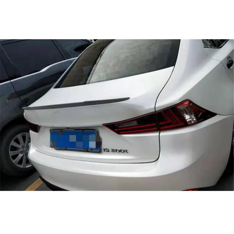 For Lexus IS Series Spoiler Wing IS200t/250/300/350 ABS Material  Car Trunk Accessories Body Kit M4 Style 2012-2018 Year