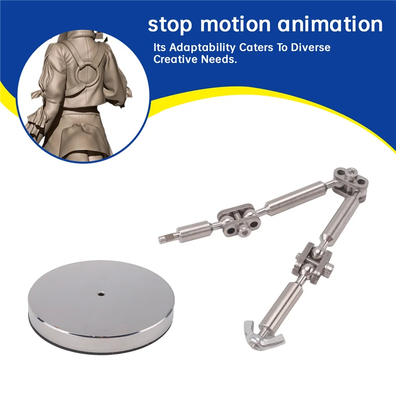 MAKE-Stop Motion Animation Winder Rig System mit vertikalen und horizontalen Schienen, Stop Motion Armature Kit für Animatorsphotography