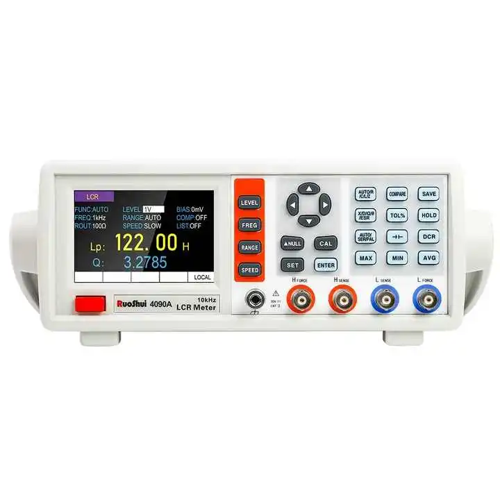 

4090A RuoShui 10KHz BenchTop 0.2% Accuracy LCR Meter LCR Bridge LCR Meter