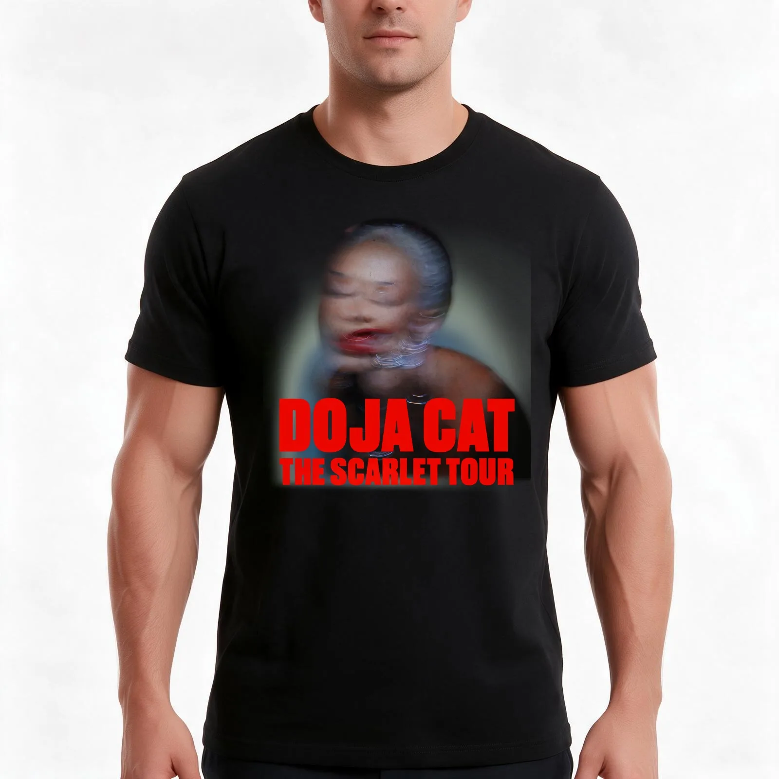 Dojja Caat, Celebrating Musical Brilliance T-Shirt, Summer Casual Cotton Tee, Oversized Streetwear Tops, Vintage Graphic Print