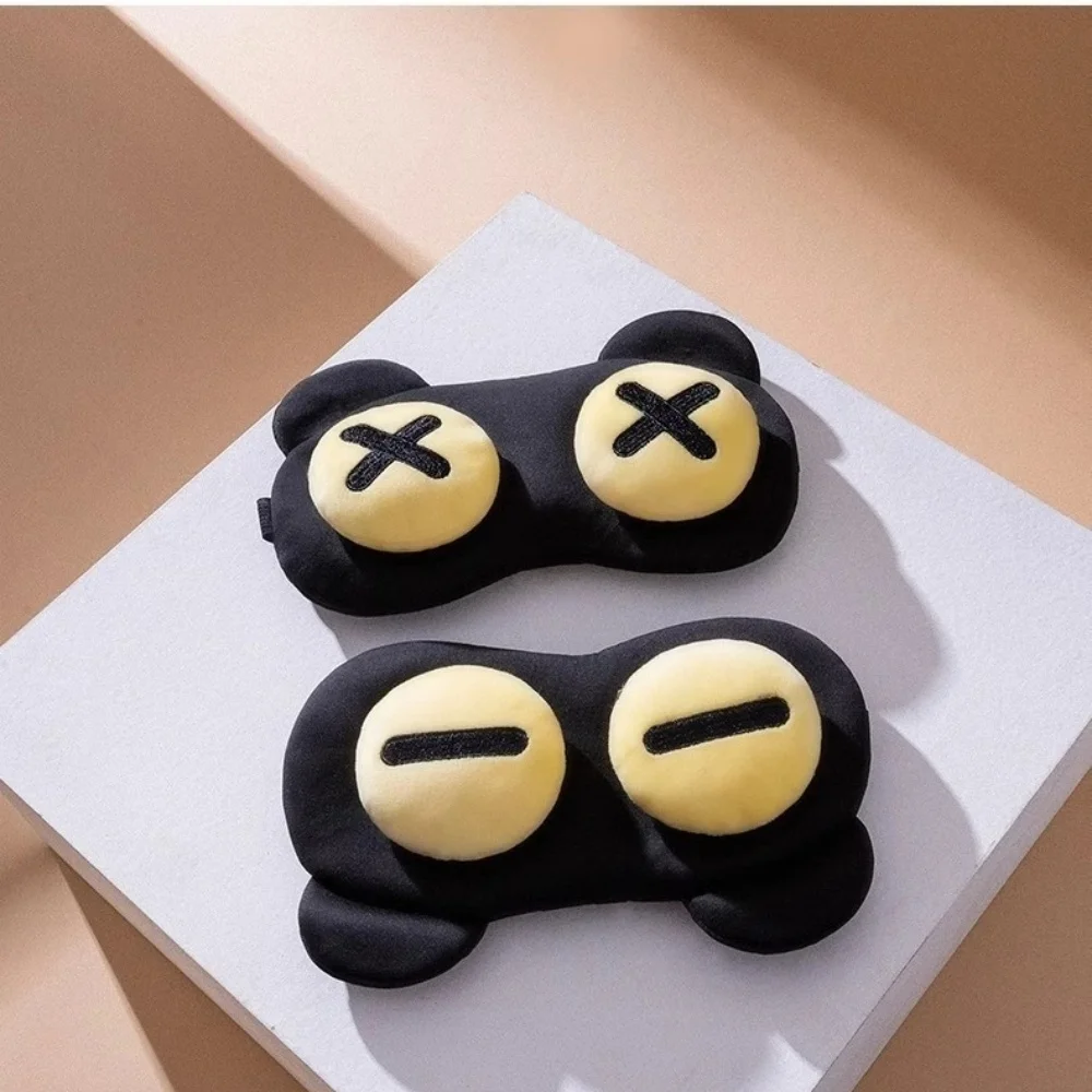 Cute Sleep Eye Mask Relax Soothing Eye Fatigue Blockout light Eye Shades Portable Eyepatch For Children And Students Lunch Break