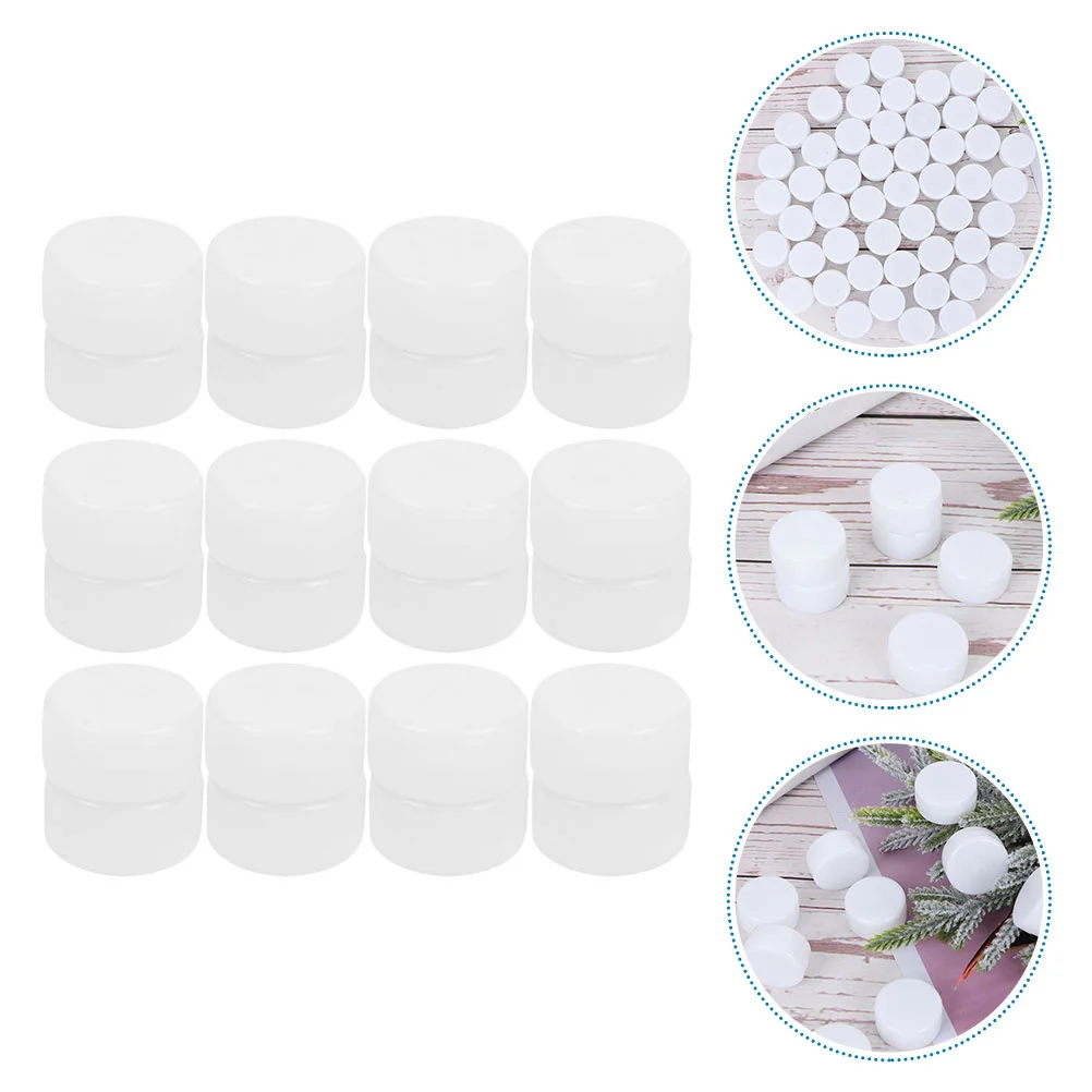 50 Stuks Plastic Rammelaar Box Bell Ring Noise Maker Insert Vervanging voor Baby Noise Maker Baby Speelgoed Wandelwagen