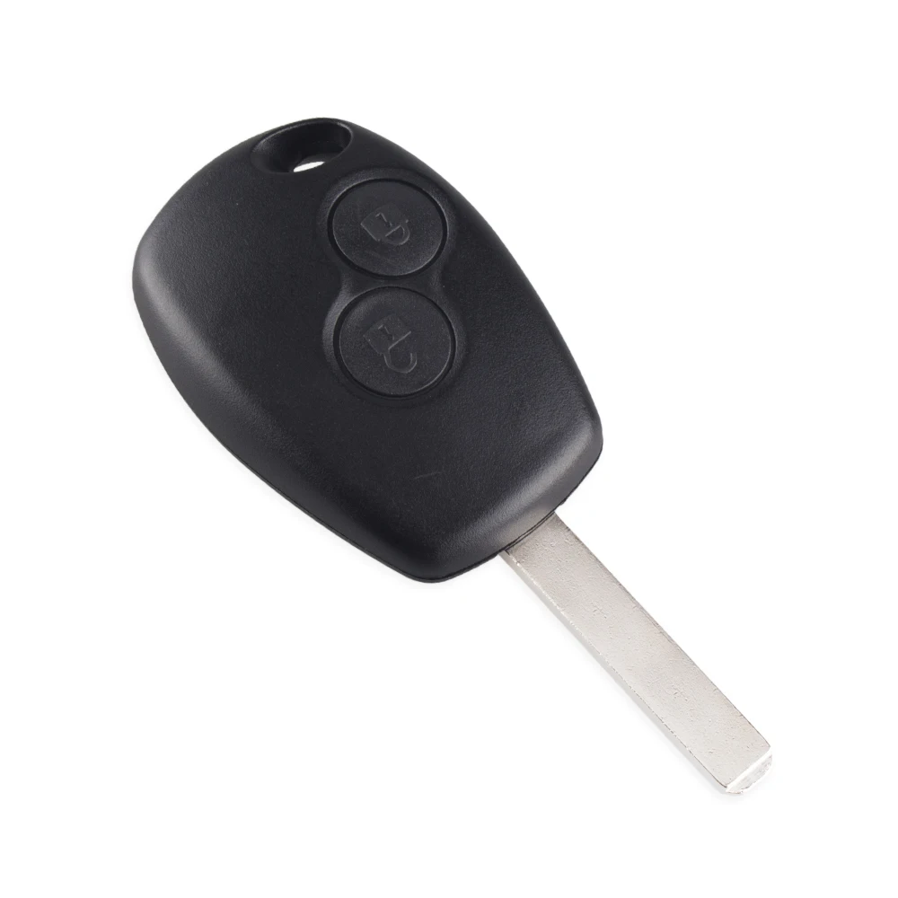 KEYYOU 2/3 Button Remote Car Key Shell Auto Key Case for Renault Dacia Modus Clio 3 Twingo Kangoo Uncut Blank Blade Replacement