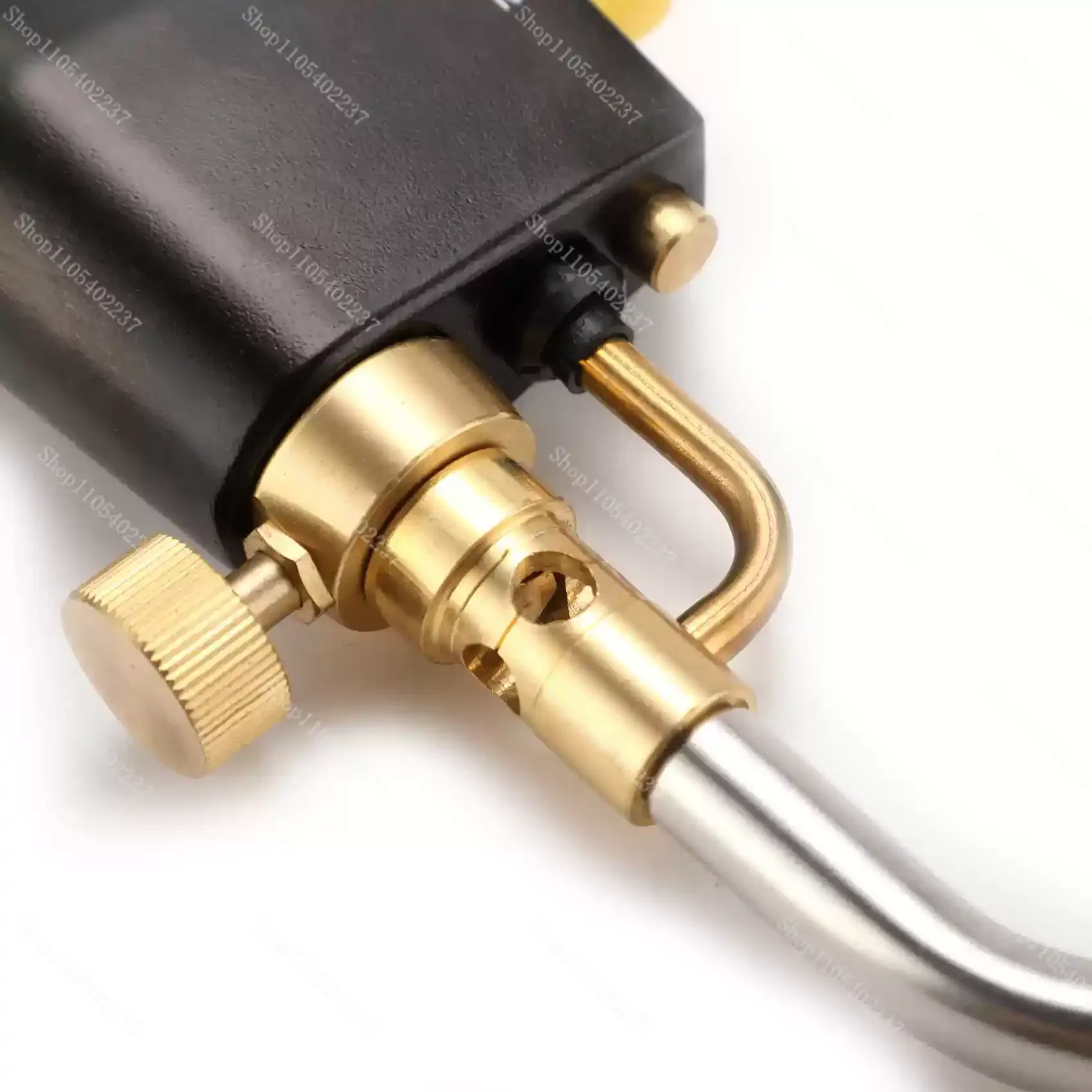 Mapp Gas Torch, Triggering the Ignition of Welding Tool Propane Gas Storage Cylinder Combustion for Brazing, Cooking, Barbecue