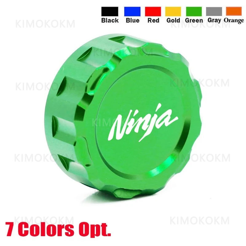 

Suitable for Motorcycles Kawasaki Ninja Ninja 400 650 250R Z 1000SX Motorcycle CNC Accessories Rear Brake Fluid Protection Cap