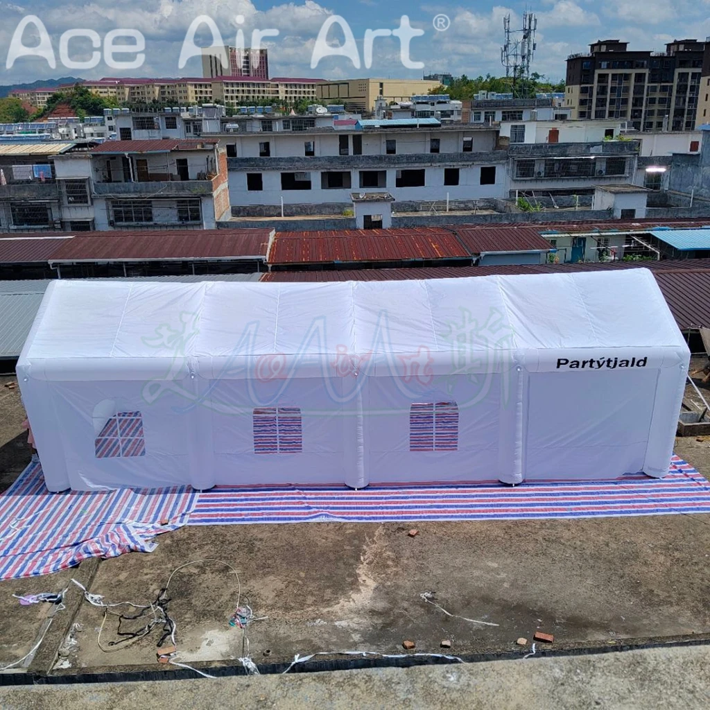 Inflatable Wedding Tent Outdoor Party Tent Portable Marquee Wedding House White Garden Tent For Wedding Event