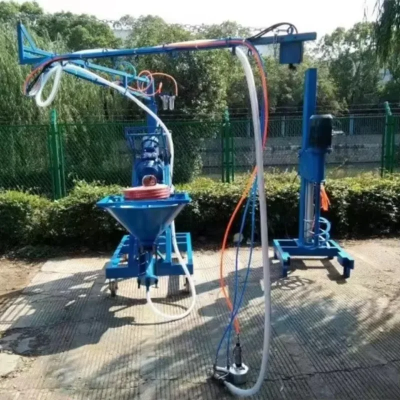 Customized New Upgrade GRC Glass Fiber Spraying Machine Wet Cement Spraying Machine