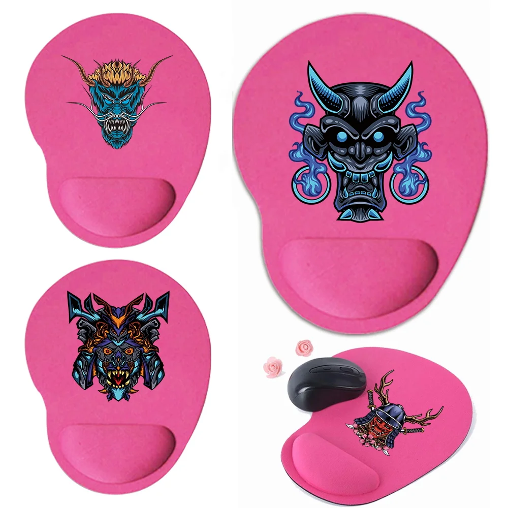 Mouse Pad Soft Blue Desk Mat Esports Mouse Pad Thin Non-Slip Fast and Accurate Control Mousepad for Office Home Monster Series