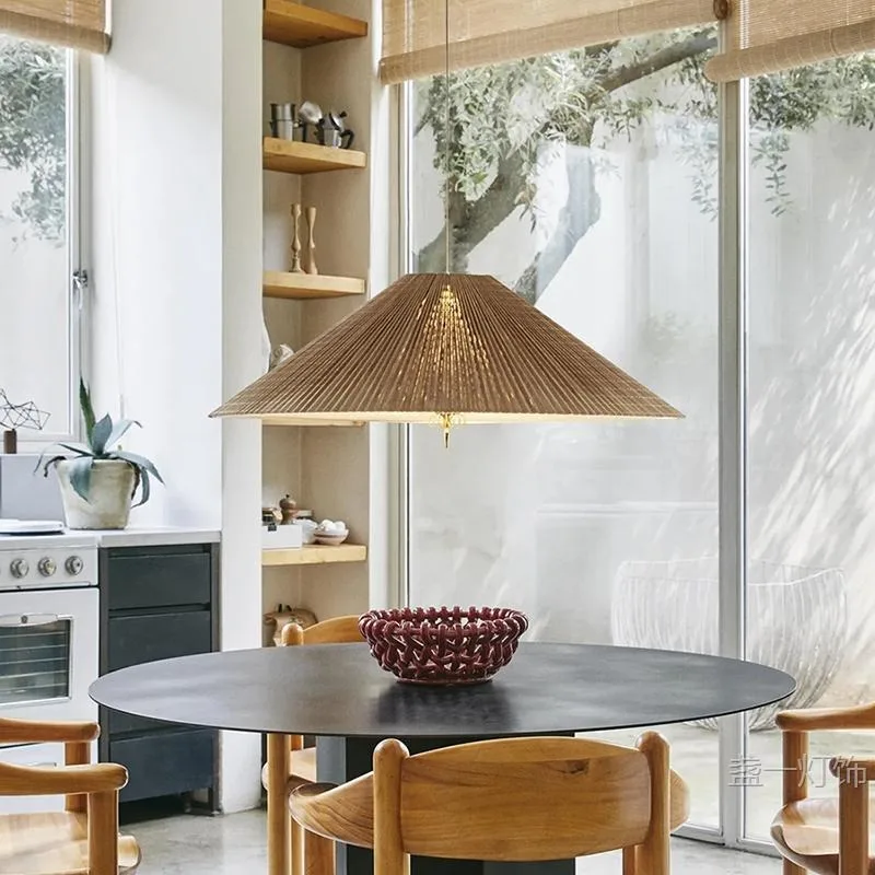 

Medieval restaurant light, living room chandelier, zen tea room light, Nordic style atmosphere