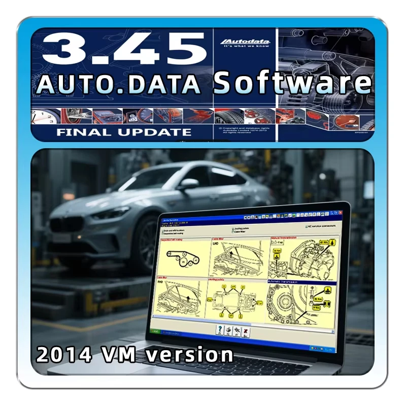 

HOT! car repair software Autodata 3.45 software auto data 3.45 software update 2014 automotive Repair equipment Diagnostic tool