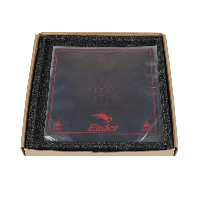 Creality Ender-2 Pro 소프트 자기 스티커 180x170x1mm 서리로 덥은 차가운 인쇄 플랫폼 예열 온상 3D 프린터 액세서리