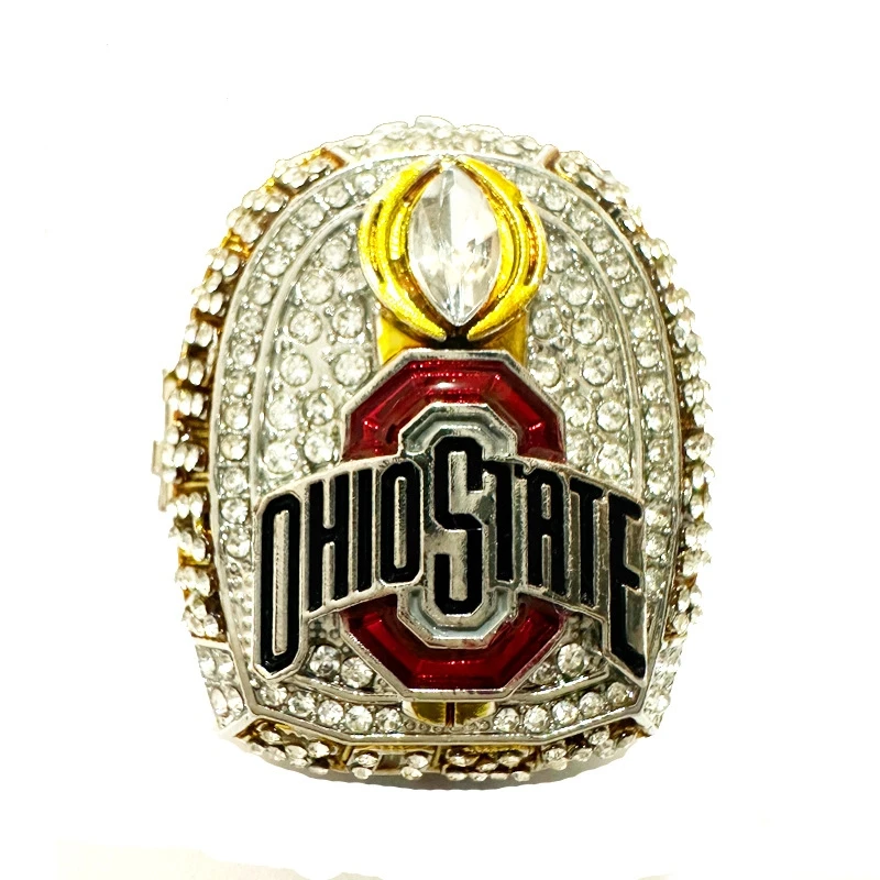 1PC 2024 Creative Championship ring Set Stainless steel and alloys souvenir Gift for Friends college basketball Gift Fan ring