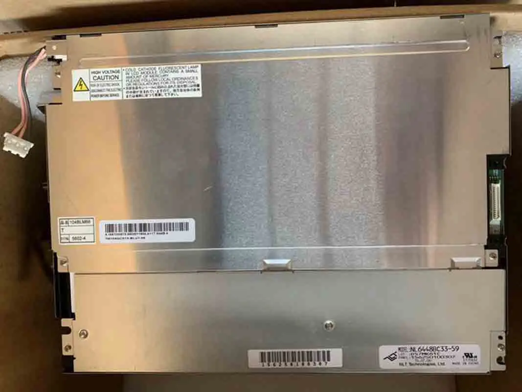 Panel Display Layar LCD NL6448BC33-59 Industri Asli 10.4 Inci