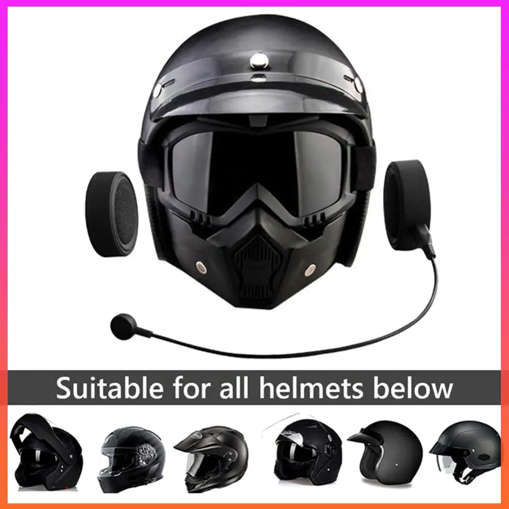 Motor Hat Headset BT17 Bluetooth-compatible 5.0+EDR Wireless Earphone Accessories for Motorcycle Intercom