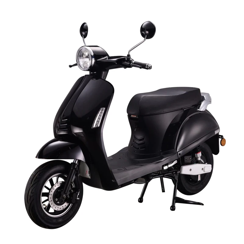 EEC China Vintage Electric Moped 1500W 60V 20Ah Lithium Battery 50km Range Brushless Hub Motor EURO 5 Certified 40-60km/h Sale