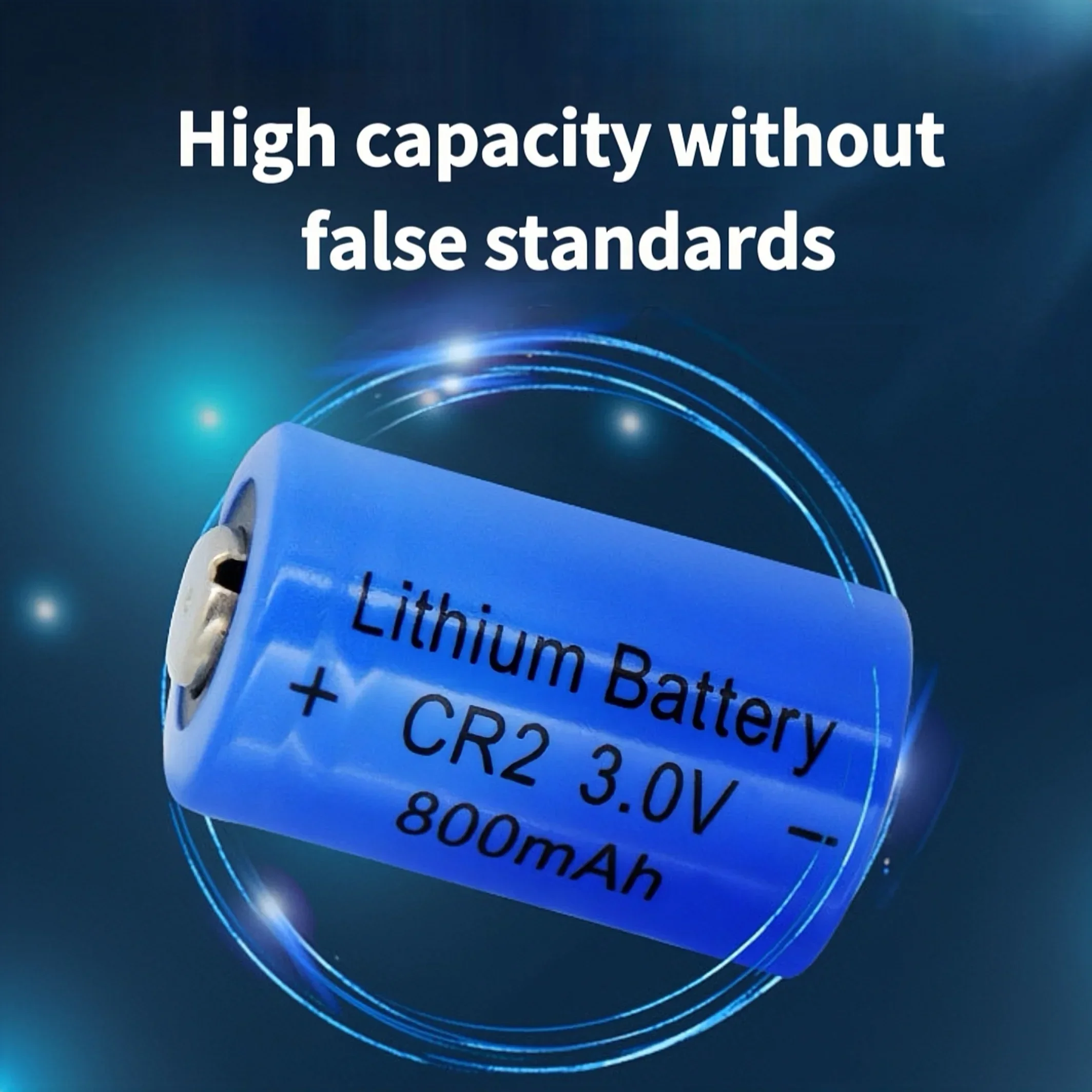 CR2 3V 800mAh Lithium Manganese Non-rechargeable Battery for Camera Monitor Electricity meter Water meter Smoke alarm ETC unit