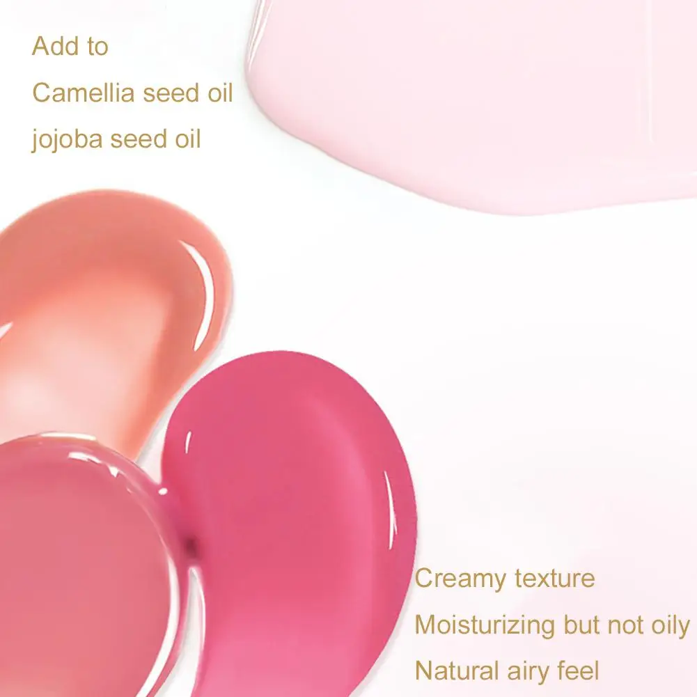 3Color Nude Contour Rouge Gesichtsbronzer Creme Feuchtigkeitsspendend Langanhaltend Kastanienbraun Wangentönung Natürliches Make-up Kissen Rouge
