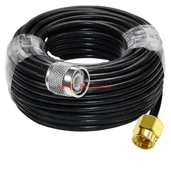 RG58 Cable TNC Male Plug To SMA Male Plug Connector TNC To SMA Male Crimp for RG58 Extension Pigtail RF Fast Delivery Copper