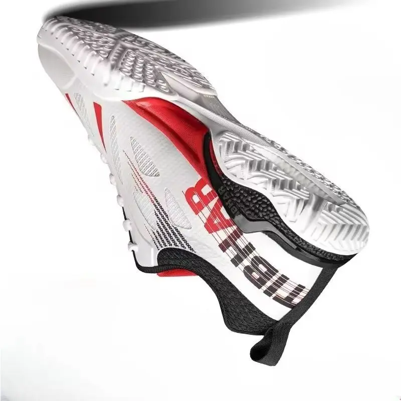 Luxury Brand Table Tennis Shoes Mesh Breathable Tennis Shoes Carbon Plate Indoor Court Shoes Light Weight Badminton Shoe Unisex