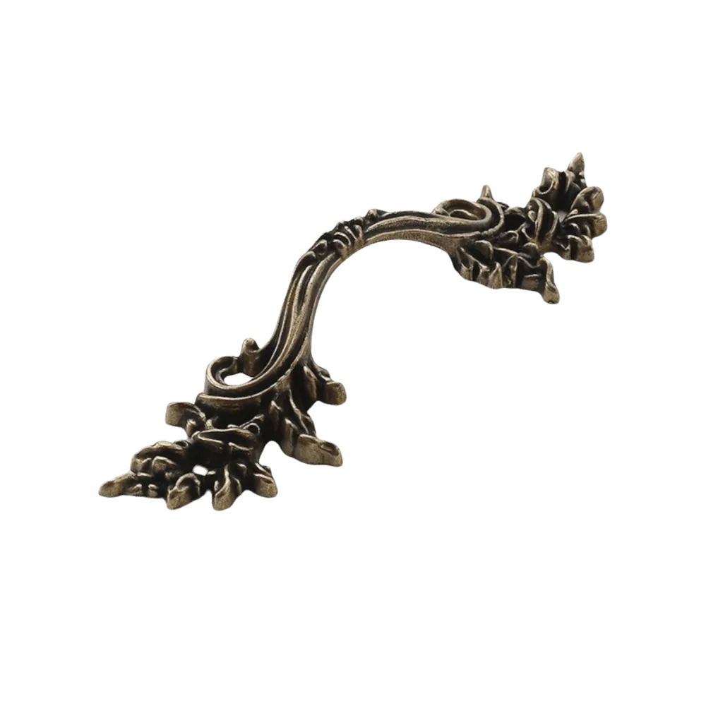 Zinc Alloy Vintage Drawer Pulls Horizontal Sliding Design European Style Cabinet Door Handles Drawer Handle Pull