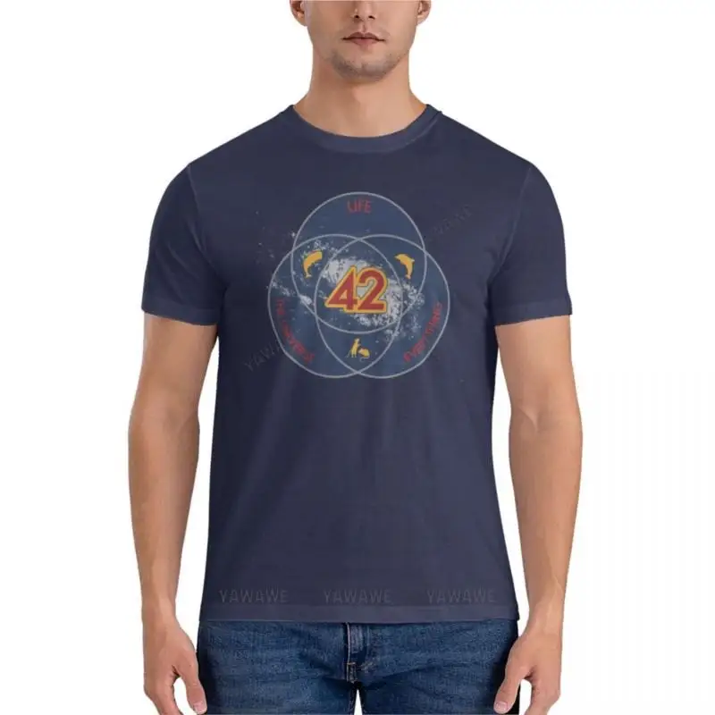 The Answer to Life, the Universe & Everything (Ultimate Venn Version) Fitted T-Shirt Men's t-shirt mens t shirts pack