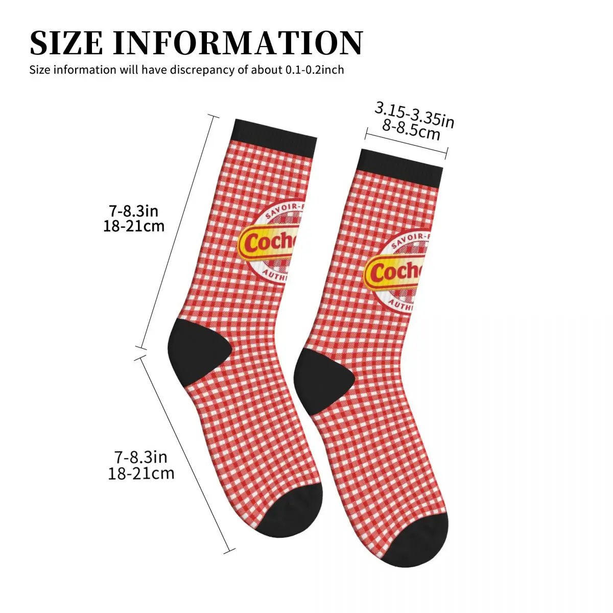 Cochonou Logo Mode Unisex Winters ocken Wandern Spaß Druck Socken Street Style verrückte Socke