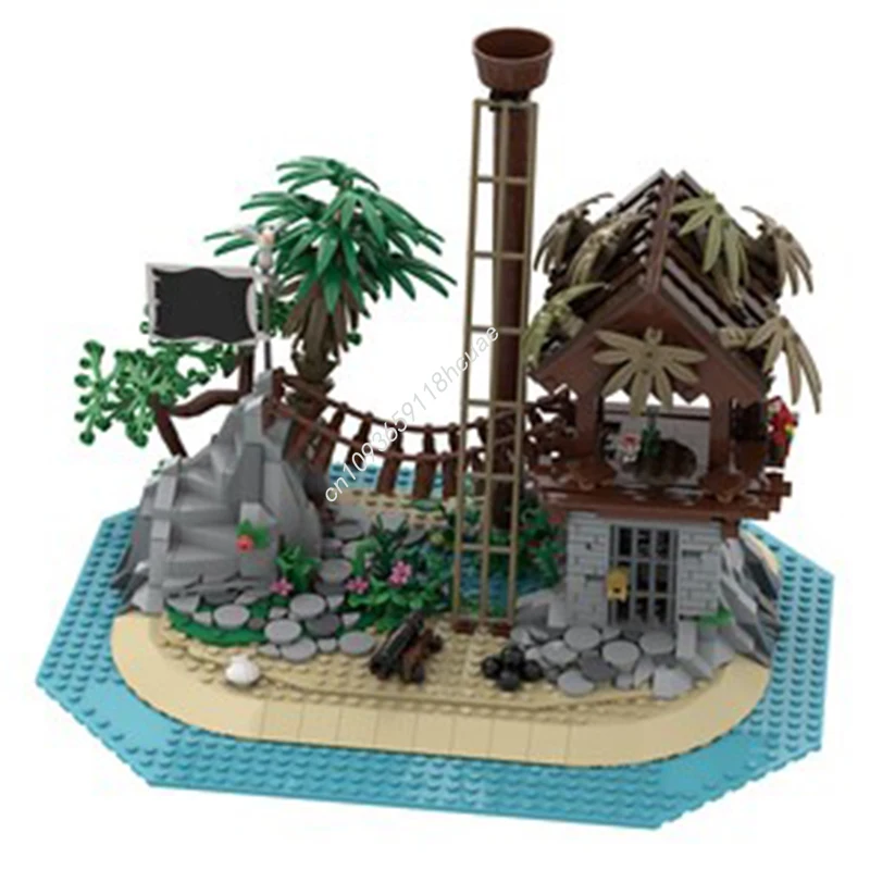

2367pcs MOC Forbidden Island Pirates Building Blocks Christmas Science and Technology Themed Educational for Young Learn Gift