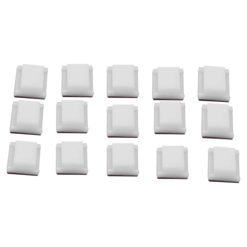 Staffe e clip di montaggio per strisce luminose a LED autoadesive, clip per strisce luminose a LED, supporto per strisce luminose a LED (CONFEZIONE DA 100 bianco)