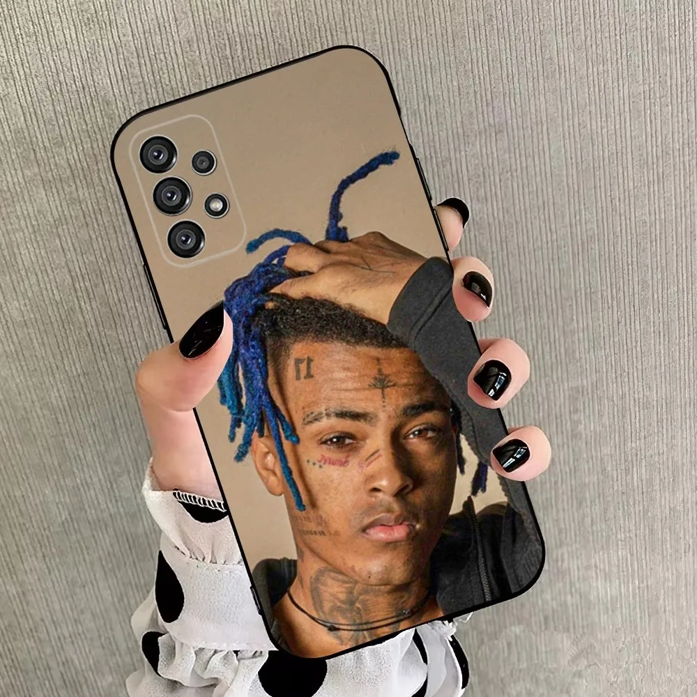 X-XXXTentacions 17 Rapper   Phone Case For Samsung Galaxy A20,A21s,A22,A31,A32,A52,A53,A72,73,A80,A91 Soft Black Cover