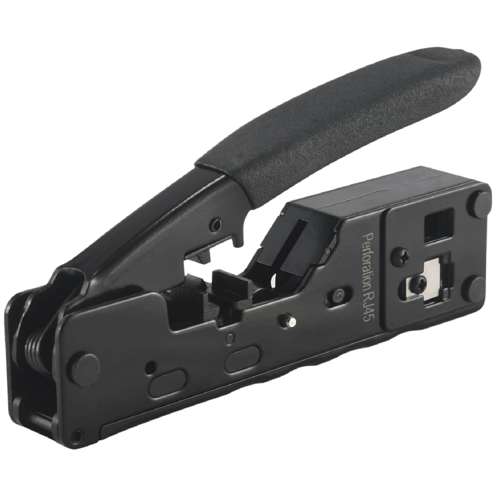

Cat5 Cat6 Cat7 Проходной обжимной инструмент для сетевых разъемов RJ45 RJ12 RJ11 Модульные вилки Ethernet-кабели Инструмент для обжима EZ