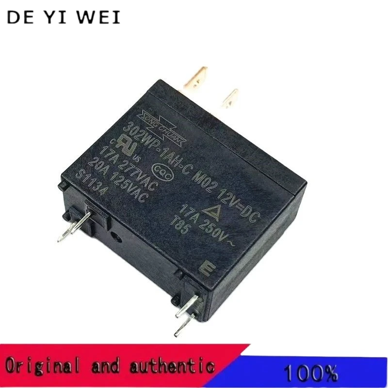 1 шт. 302WP-1AH-C M02 12 В постоянного тока T03 новая материнская плата для кондиционирования воздуха, водонагреватель, реле для микроволновой печи, набор 17 А, 4 фута 1 шт. 302WP-1AH-C M02 12 В постоянного тока T03 новая материнская плата для кондиционирования воздуха, водонагреватель, реле для микроволновой печи, набор 17 А, 4 фута