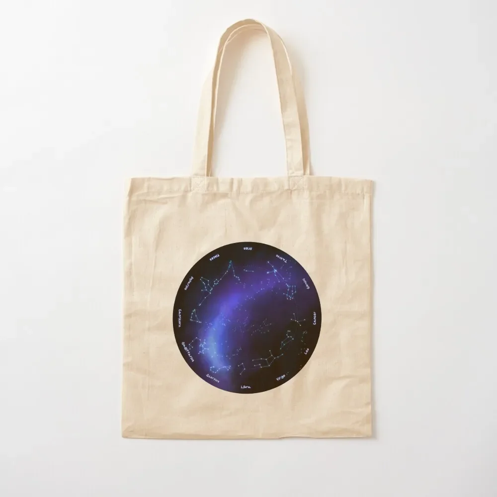 

The Zodiac Tote Bag canvas tote bag Cloth bags shopper bag women canvas shopper women