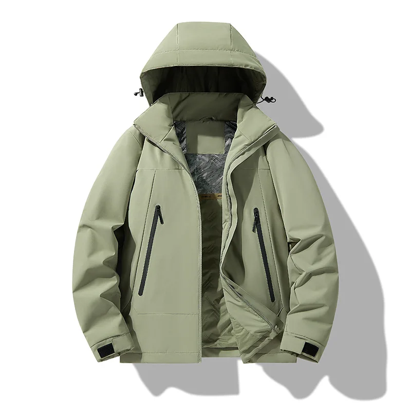 2024 New Cotton Jacket, Assault Jacket, Casual Jacket, Detachable Hat, Outdoor Waterproof Women's Clothing