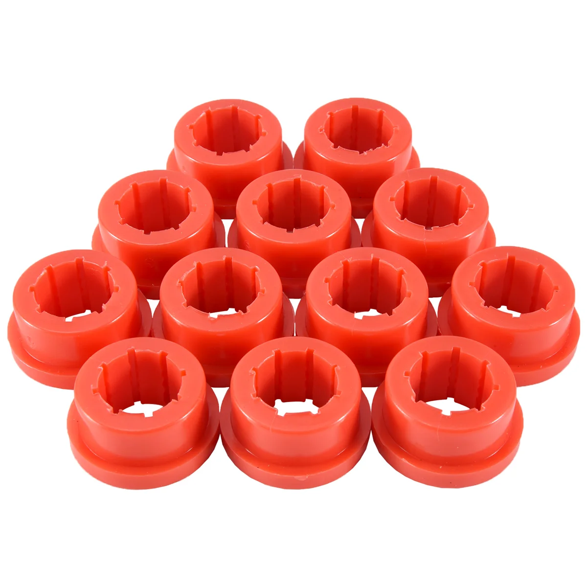 12Pcs/Lot Lower Control Arm Rear Camber Kit Replacement Bushings EP-CA0111 for Honda Civic 88-05 Ek Eg Es Red