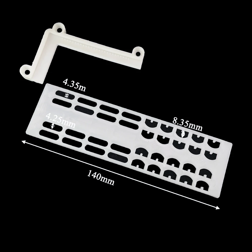 8PCS Plastic Queen Barrier Supers Prevent From Escaping Excluder Blocking 4.25mm 4.35mm 8.25mm 8.35mm Anti Robber Bee Farm Tools